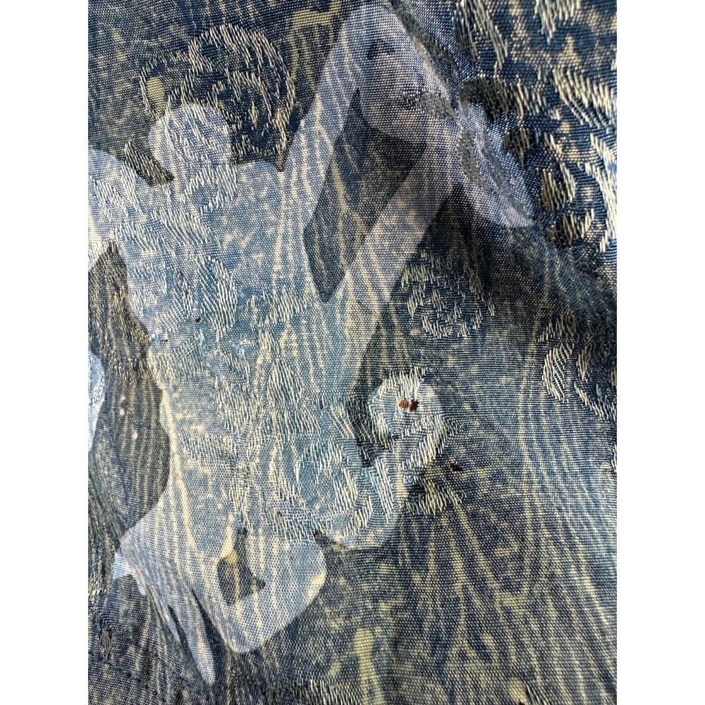 Kusnadi NY Floral Jacquard Kimono Open Cardigan One Size OS Hippie Artsy *Flawed - Picture 14 of 16